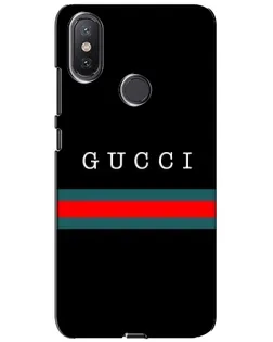 Чохол для Xiaomi Mi A2 Lite з картинкою «Gucci — червоний пояс»