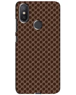 Чохол для Xiaomi Mi A2 Lite з картинкою «Gucci — шоколадна сітка» Чохол для Xiaomi Mi A2 Lite з картинкою «Gucci — шоколадна сітка»