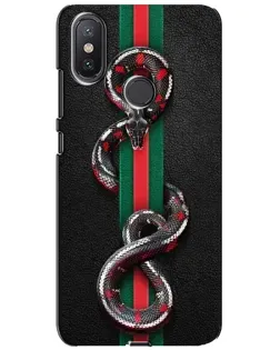Чохол для Xiaomi Mi A2 Lite з картинкою «Gucci — змія на смузі» Чохол для Xiaomi Mi A2 Lite з картинкою «Gucci — змія на смузі»