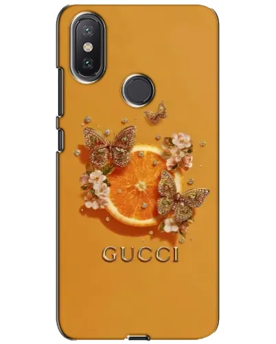 Чохол для Xiaomi Mi A2 Lite з картинкою «Gucci — золоті метелики» Чохол для Xiaomi Mi A2 Lite з картинкою «Gucci — золоті метелики»