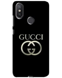 Чохол для Xiaomi Mi A2 Lite з картинкою «Gucci — золото на чорному» Чохол для Xiaomi Mi A2 Lite з картинкою «Gucci — золото на чорному»