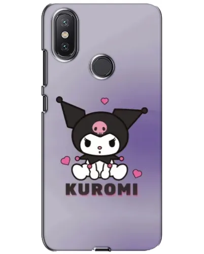 Чехол для Xiaomi Mi A2 Lite с картинкой «Kuromi — фиолетовый арт» Чехол для Xiaomi Mi A2 Lite с картинкой «Kuromi — фиолетовый арт»