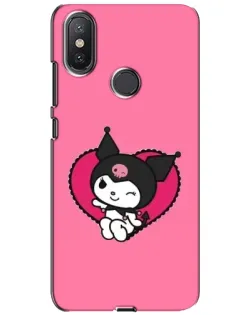 Чохол для Xiaomi Mi A2 Lite з картинкою «Kuromi — любов у серці» Чохол для Xiaomi Mi A2 Lite з картинкою «Kuromi — любов у серці»