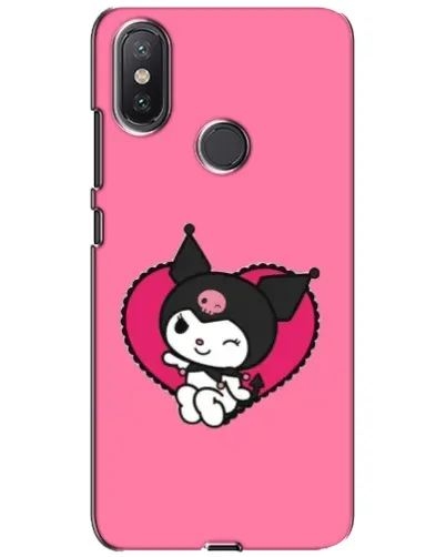 Чехол для Xiaomi Mi A2 Lite с картинкой «Kuromi — любовь в сердце» Чехол для Xiaomi Mi A2 Lite с картинкой «Kuromi — любовь в сердце»