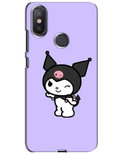 Чехол для Xiaomi Mi A2 Lite с картинкой «Классическая Kuromi» Чехол для Xiaomi Mi A2 Lite с картинкой «Классическая Kuromi»