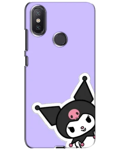 Чехол для Xiaomi Mi A2 Lite с картинкой «Забавная Kuromi» Чехол для Xiaomi Mi A2 Lite с картинкой «Забавная Kuromi»