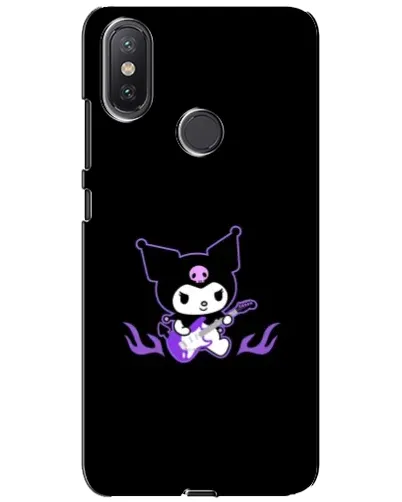 Чехол для Xiaomi Mi A2 Lite с картинкой «Электрическая Kuromi» Чехол для Xiaomi Mi A2 Lite с картинкой «Электрическая Kuromi»