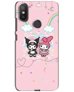Чохол для Xiaomi Mi A2 Lite з картинкою «My Melody та Kuromi» Чохол для Xiaomi Mi A2 Lite з картинкою «My Melody та Kuromi»