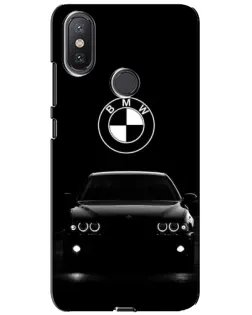 Чохол для Xiaomi Mi A2 Lite з картинкою «BMW — погляд з темряви»