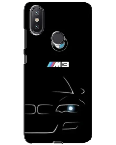 Чохол для Xiaomi Mi A2 Lite з картинкою «Мінімалістичний принт BMW M3» Чохол для Xiaomi Mi A2 Lite з картинкою «Мінімалістичний принт BMW M3»