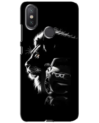 Чохол для Xiaomi Mi A2 Lite з картинкою «BMW та лев» Чохол для Xiaomi Mi A2 Lite з картинкою «BMW та лев»