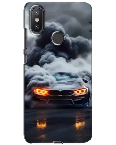 Чохол для Xiaomi Mi A2 Lite з картинкою «BMW у диму» Чохол для Xiaomi Mi A2 Lite з картинкою «BMW у диму»