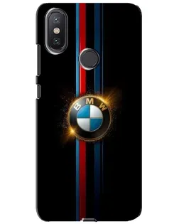 Чохол для Xiaomi Mi A2 Lite з картинкою «BMW M-Power неон»