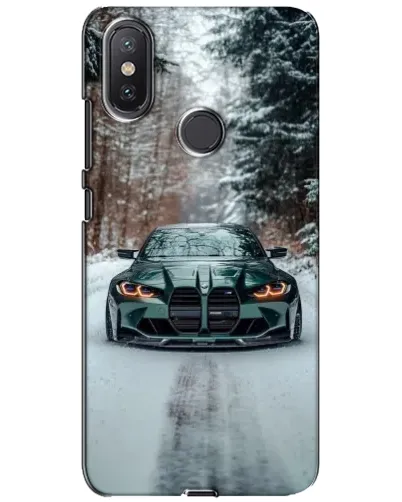 Чохол для Xiaomi Mi A2 Lite з картинкою «BMW у зимовому лісі» Чохол для Xiaomi Mi A2 Lite з картинкою «BMW у зимовому лісі»