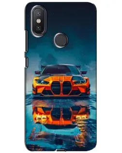 Чехол для Xiaomi Mi A2 Lite с картинкой «BMW — золотая эмблема»