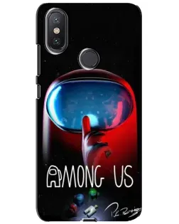 Чохол для Xiaomi Mi A2 Lite з картинкою «Червоний імпостер — макро» Чохол для Xiaomi Mi A2 Lite з картинкою «Червоний імпостер — макро»