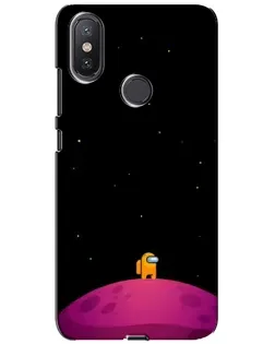 Чохол для Xiaomi Mi A2 Lite з картинкою «Самотній герой на планеті» Чохол для Xiaomi Mi A2 Lite з картинкою «Самотній герой на планеті»