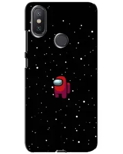 Чохол для Xiaomi Mi A2 Lite з картинкою «Червоний Among Us»
