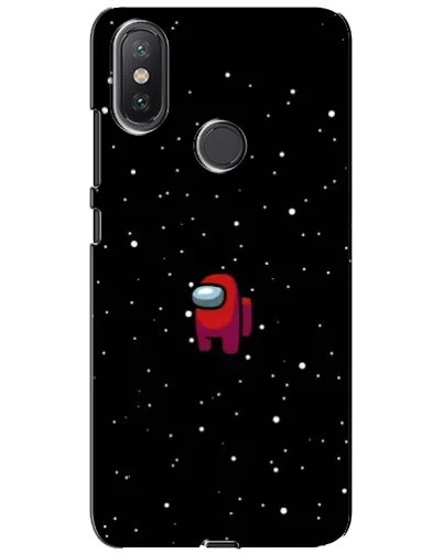 Чохол для Xiaomi Mi A2 Lite з картинкою «Червоний Among Us»
