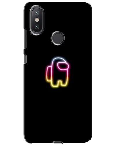 Чохол для Xiaomi Mi A2 Lite з картинкою «Among Us градієнт»