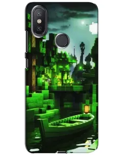 Чохол для Xiaomi Mi A2 Lite з картинкою «Minecraft лісовий пейзаж» Чохол для Xiaomi Mi A2 Lite з картинкою «Minecraft лісовий пейзаж»