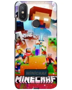 Чохол для Xiaomi Mi A2 Lite з картинкою «Minecraft герої гри» Чохол для Xiaomi Mi A2 Lite з картинкою «Minecraft герої гри»