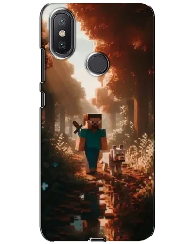 Чохол для Xiaomi Mi A2 Lite з картинкою «Стів у лісі»