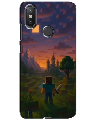 Чохол для Xiaomi Mi A2 Lite з картинкою «Стів біля вежі»