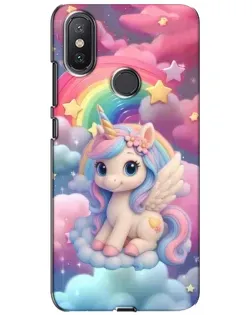 Чохол для Xiaomi Mi A2 Lite з картинкою «Маленький єдиноріг»