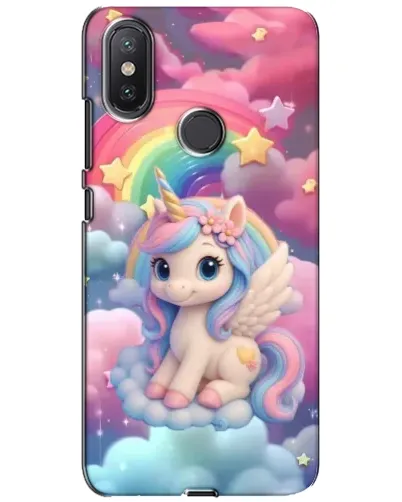 Чохол для Xiaomi Mi A2 Lite з картинкою «Маленький єдиноріг»