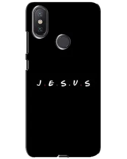 Чохол для Xiaomi Mi A2 Lite з картинкою «Крапки віри J.E.S.U.S.»