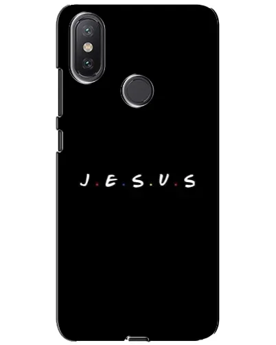 Чохол для Xiaomi Mi A2 Lite з картинкою «Крапки віри J.E.S.U.S.»