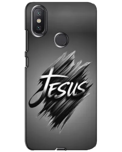 Чохол для Xiaomi Mi A2 Lite з картинкою «Напис Jesus Graffiti»