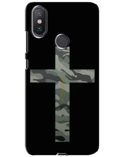 Чохол для Xiaomi Mi A2 Lite з картинкою «Мілітарі Хрест»