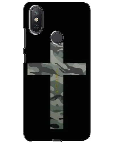 Чохол для Xiaomi Mi A2 Lite з картинкою «Мілітарі Хрест»