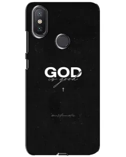 Чохол для Xiaomi Mi A2 Lite з картинкою «GOD — Бог над усім»