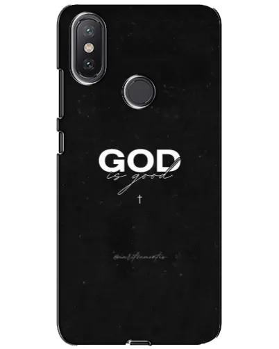Чохол для Xiaomi Mi A2 Lite з картинкою «GOD — Бог над усім»
