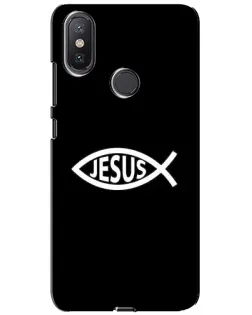 Чохол для Xiaomi Mi A2 Lite з картинкою «Класичний Jesus»
