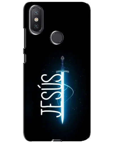 Чохол для Xiaomi Mi A2 Lite з картинкою «Меч Духа Jesus»