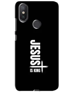 Чохол для Xiaomi Mi A2 Lite з картинкою «Вертикаль віри Jesus»
