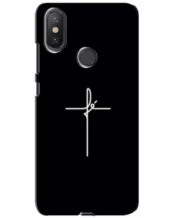 Чохол для Xiaomi Mi A2 Lite з картинкою «Тонкий хрест»