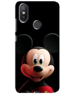Чохол для Xiaomi Mi A2 Lite з картинкою «Усміхнений Міккі Маус»