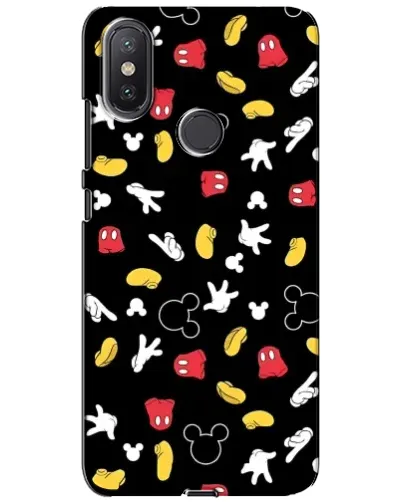 Чохол для Xiaomi Mi A2 Lite з картинкою «Графічний принт лапок» Чохол для Xiaomi Mi A2 Lite з картинкою «Графічний принт лапок»