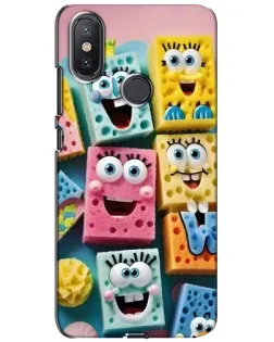 Чохол для Xiaomi Mi A2 Lite з картинкою «Кольорові губки»