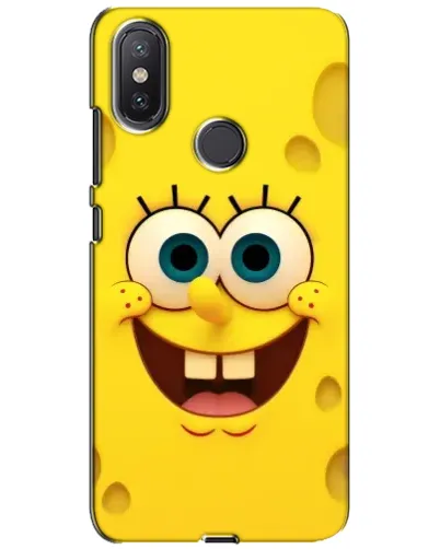 Чохол для Xiaomi Mi A2 Lite з картинкою «Губка Боб посмішка»