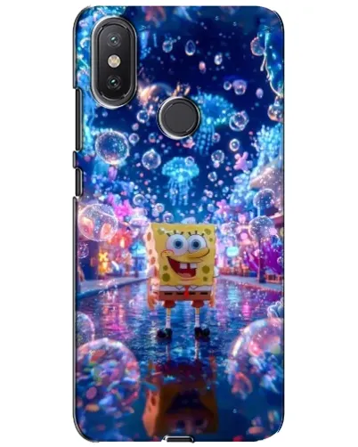 Чохол для Xiaomi Mi A2 Lite з картинкою «Неоновий океан»