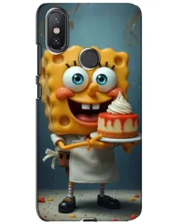 Чохол для Xiaomi Mi A2 Lite з картинкою «Кухар Спанч Боб»