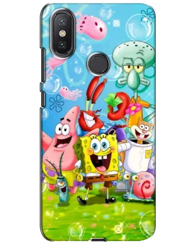Чохол для Xiaomi Mi A2 Lite з картинкою «Губка Боб та друзі» Чохол для Xiaomi Mi A2 Lite з картинкою «Губка Боб та друзі»