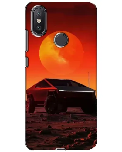 Чехол для Xiaomi Mi A2 Lite с картинкой «Cybertruck на Марсе» Чехол для Xiaomi Mi A2 Lite с картинкой «Cybertruck на Марсе»