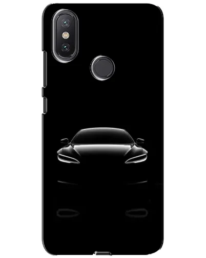 Чехол для Xiaomi Mi A2 Lite с картинкой «Силуэт Tesla Night» Чехол для Xiaomi Mi A2 Lite с картинкой «Силуэт Tesla Night»